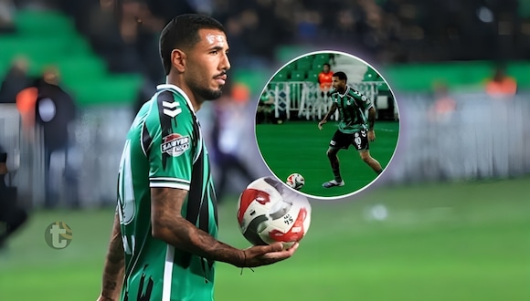 Debut de Sergio Peña con Sakaryaspor. (Video: BeIn Sports / Foto: Sakaryaspor)