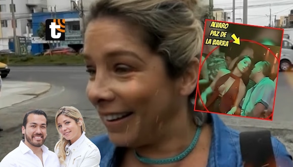 TROME - Sofía Franco se pronuncia sobre Álvaro Paz de la Barra