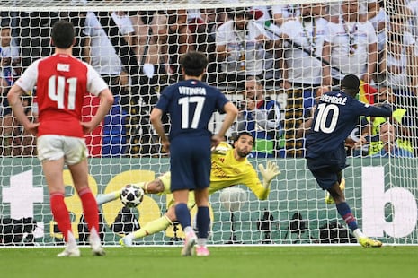 ¡Apareció Dembélé! PSG empata con Arsenal y manda la final de Champions al alargue