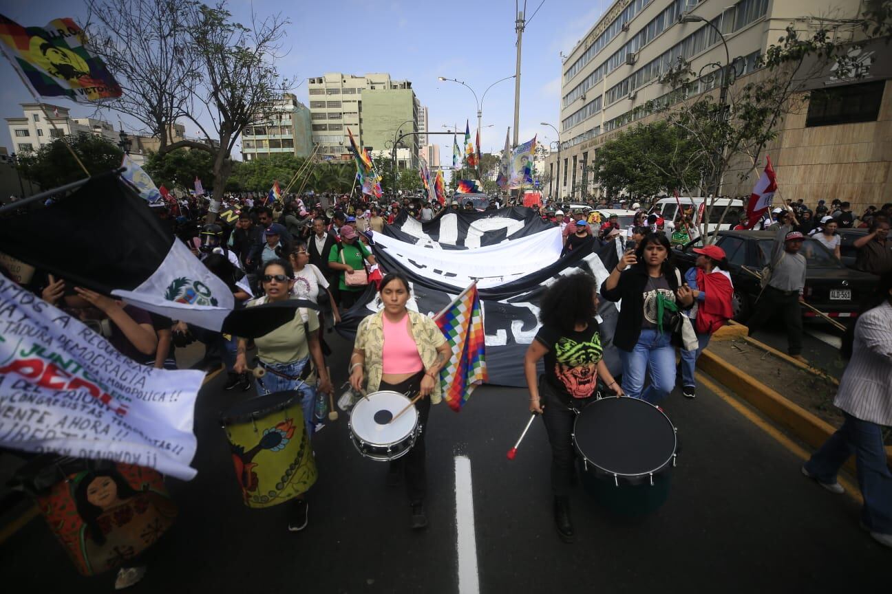 Protestas en 28 de julio. Foto: César Bueno@photo.gec