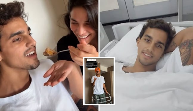¡Ya está recuperándose en casa! Gabriel Meneses reaparece tras cirugía