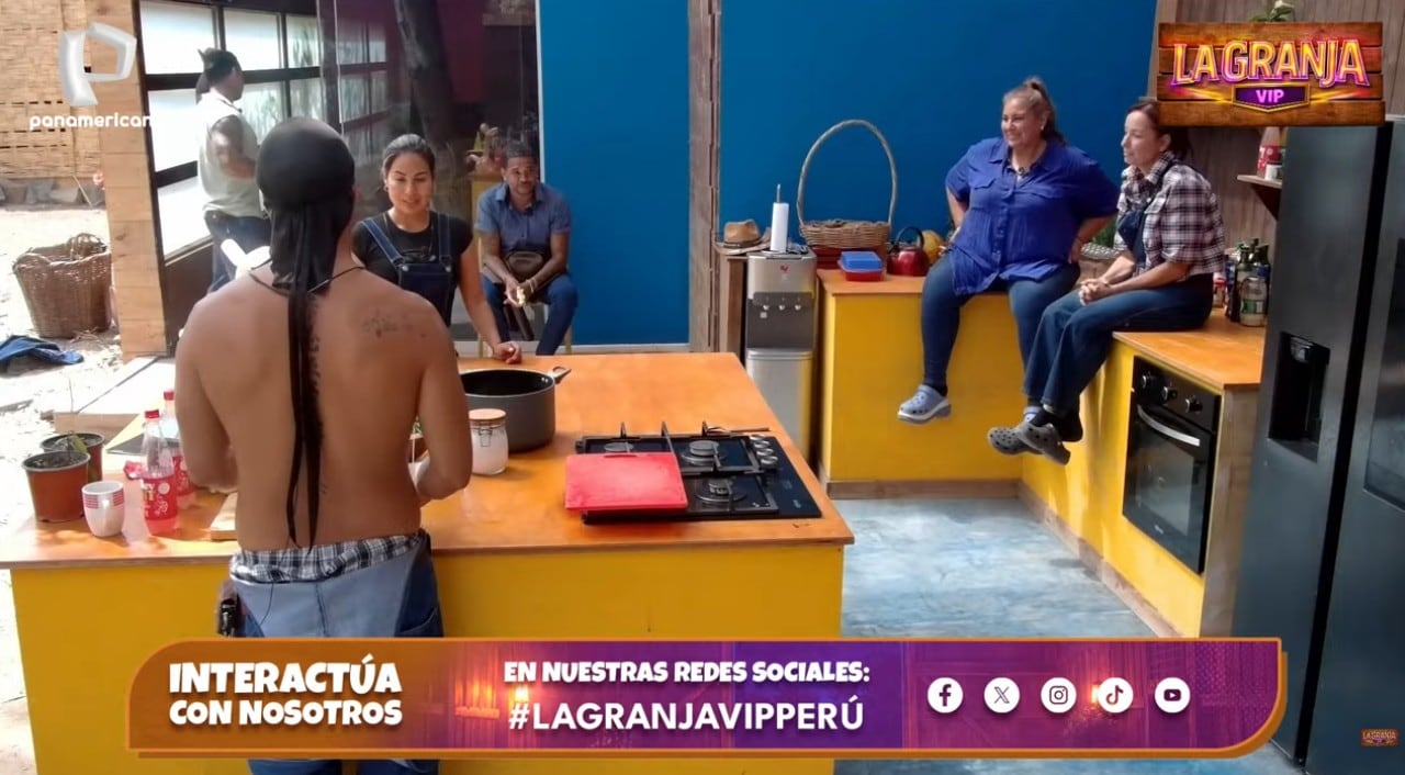 Pamela López en La Granja VIP.