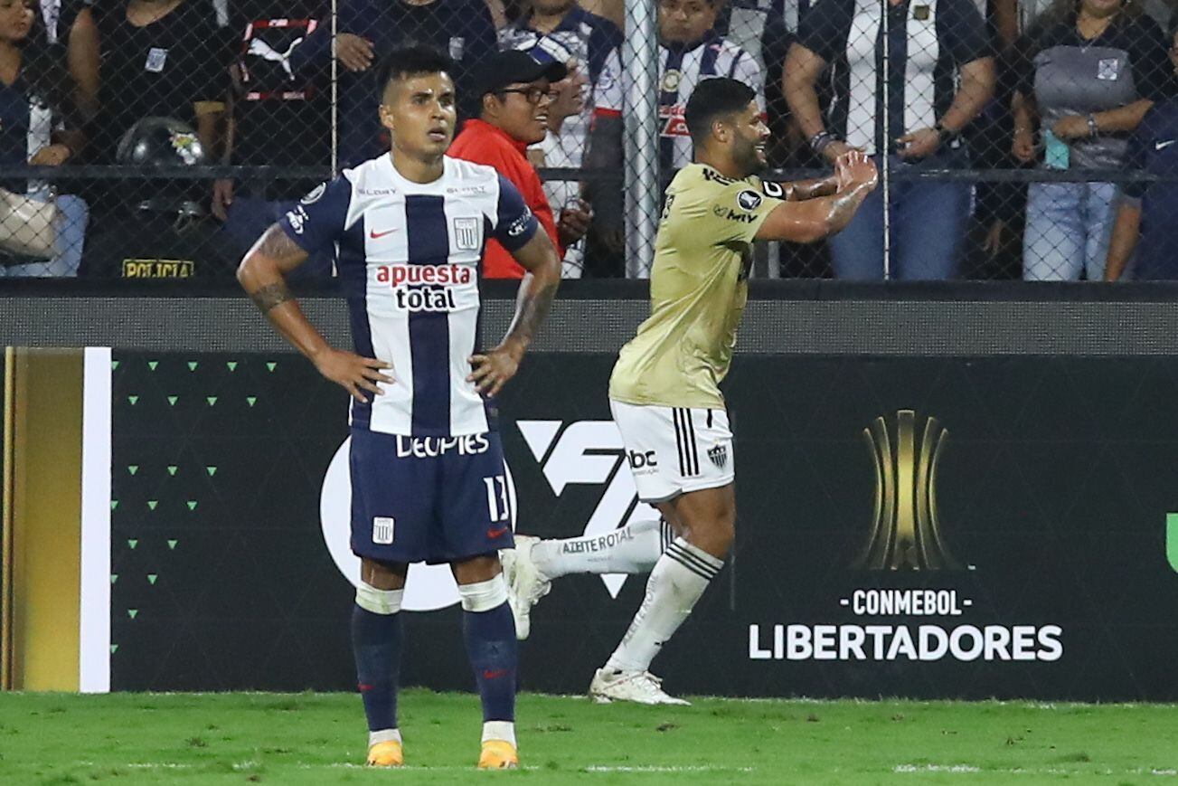 Hulk anota el 0-1 para Atlético Mineiro en Matute. (Foto: Giancarlo Avila / @photo.gec)