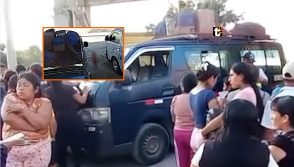 TROME - ¡Tragedia en Lambayeque! Niño de un año muere atropellado en terminal de combis