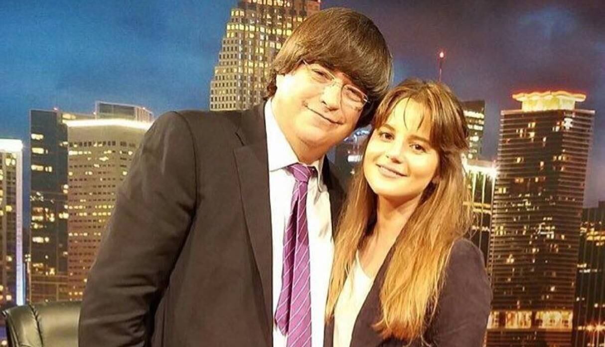 Jaime Bayly y Silvia Núñez del Arco
