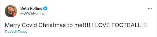 Seth Rollins anunció que tiene coronavirus. (Foto: Captura de Twitter)