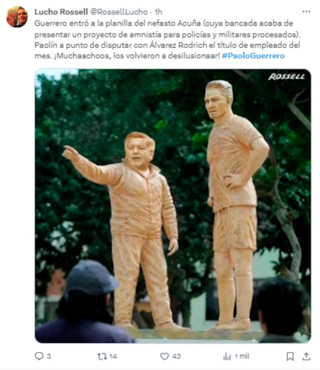 Revisa todos los memes que dejó la llegada de Paolo Guerrero a César Vallejo, en el fichaje más importante de la Liga 1 2024.