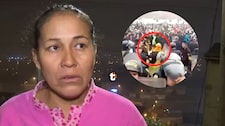Mujer es intervenida durante protestas contra Dina Boluarte: “Que no me boten del trabajo”