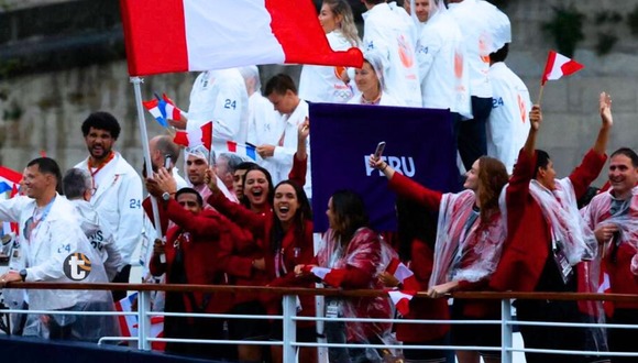 Delegación de Perú desfiló en los Juegos Olímpicos (Video: ATV)