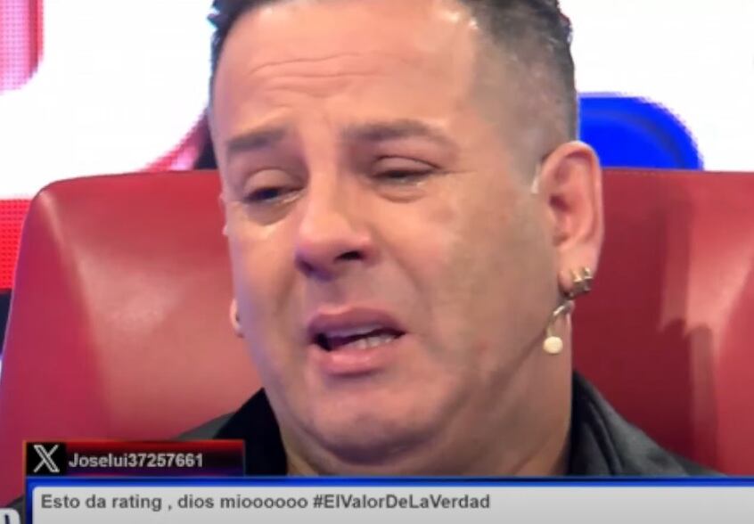 Ricky Trevitazo lloró por Luigui Carbajal en El Valor de la Verdad. (Panamericana Televisión)