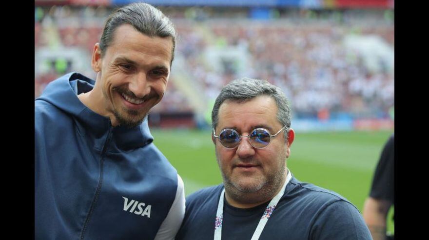 Mino Raiola habló de Messi, Cristiano Ronaldo y Zlatan. (Foto: AFP)