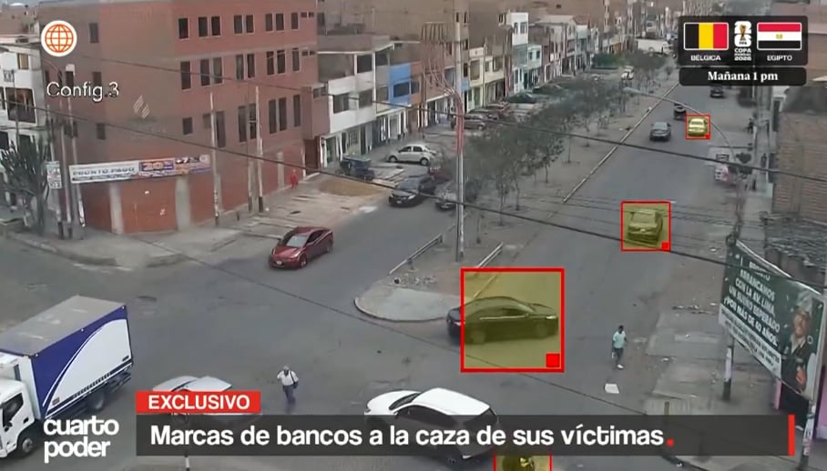 Banda delictiva le hicieron un reglaje a la víctima y a su esposa tras salir del banco.