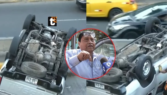 TROME - Chofer se excusa tras accidente en carril del Metropolitano