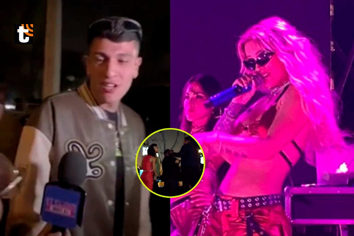 Leslie Shaw y Emilio Jaime se pelean en show.