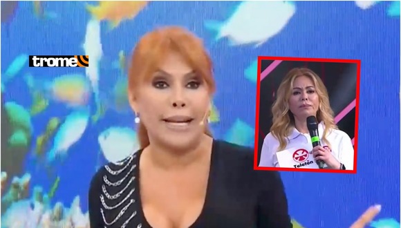 Magaly Medina: cómo arremetió contra Gisela Valcárcel y la Teletón (Foto: Captura ATV)
