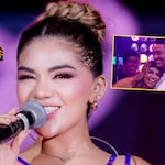 Naldy Saldaña reaparece junto a su novio y protagonizan romántico momento frente a cámaras