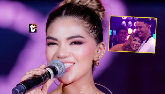 TROME - Naldy Saldaña reaparece junto a su novio y protagonizan romántico momento frente a cámaras