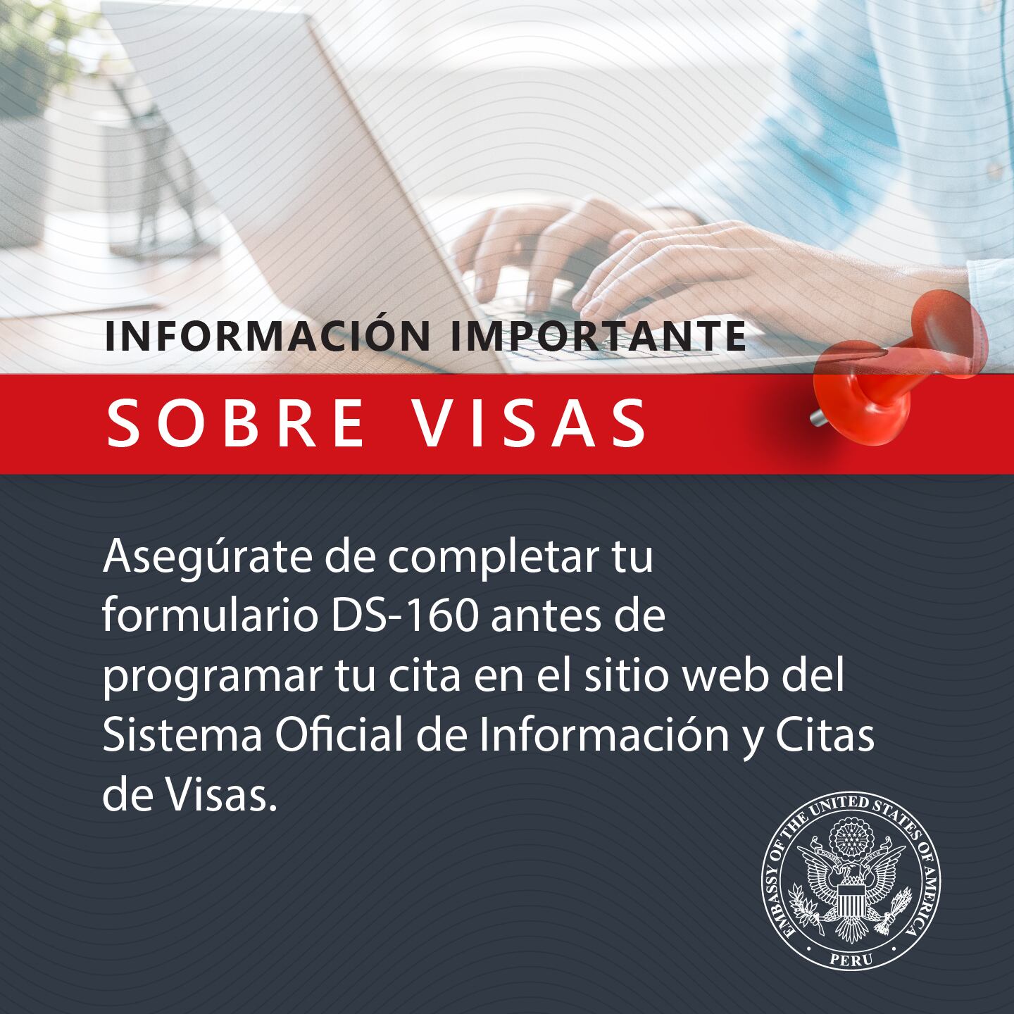 Información sobre visas.
