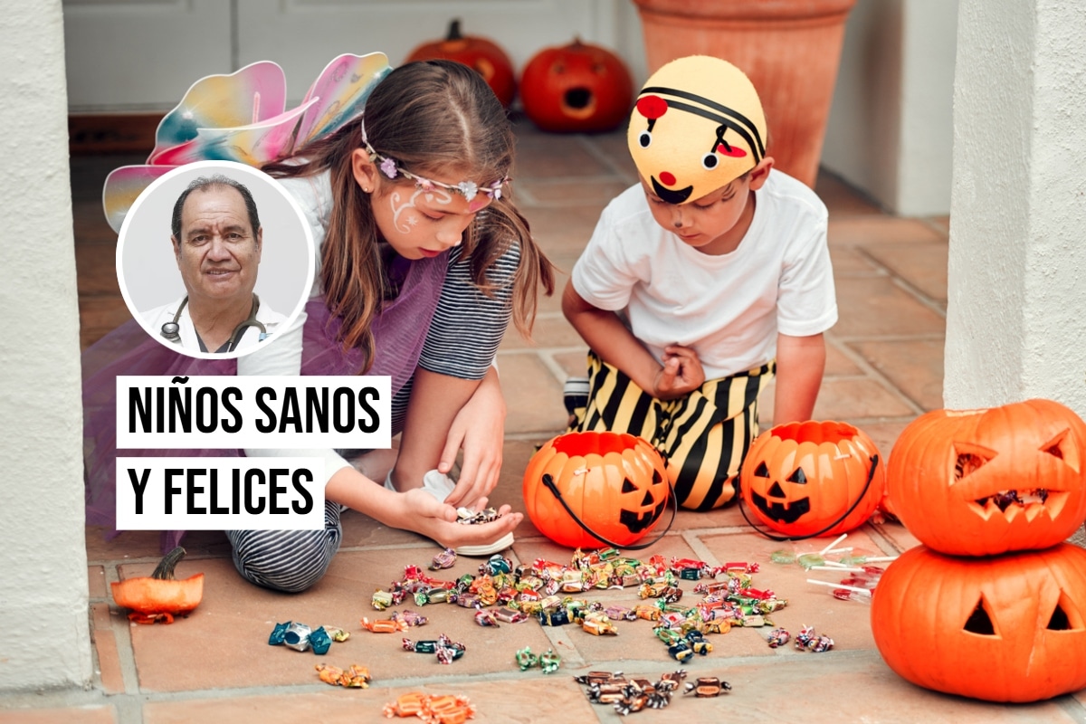 Mucho cuidado con el exceso de golosinas, sobre todo caramelos, en este día de Halloween. Foto: Istock.