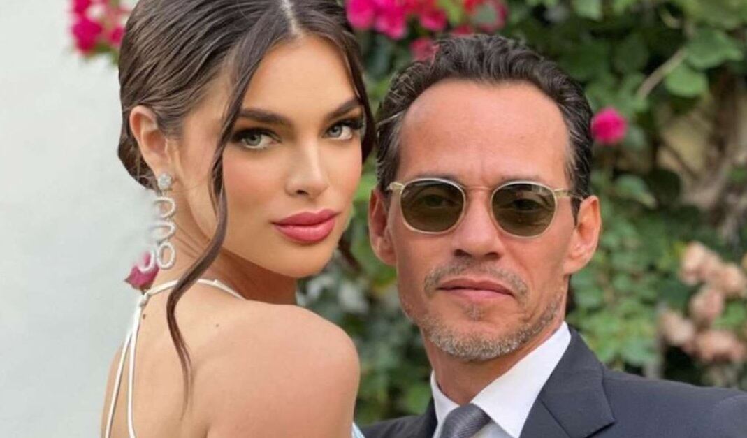 Marc Anthony junto a su nueva esposa Nadia Ferreira (Foto: Nadia Ferreira/ Instagram)
