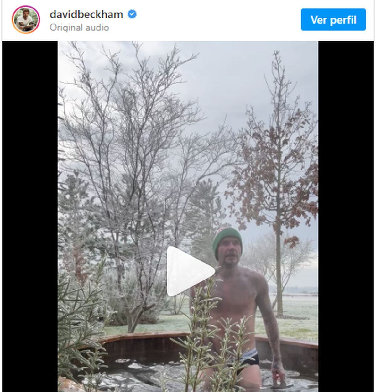 El exfutbolista profesional David Beckham se ha adherido a estas técnicas (Foto: David Beckham / Instagram)