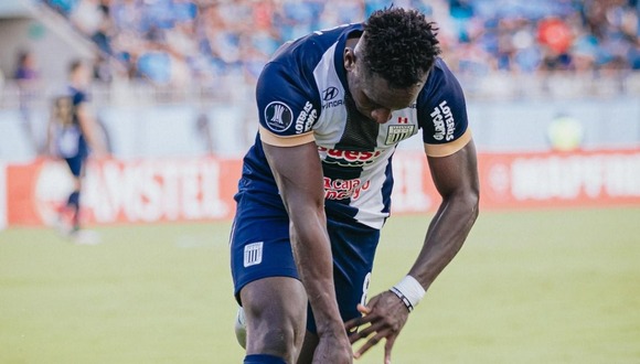 Gol de Eryc Castillo para el 2-0 de Alianza Lima vs. Iquique por la Copa Libertadores 2025 (Video: @SC_ESPN)