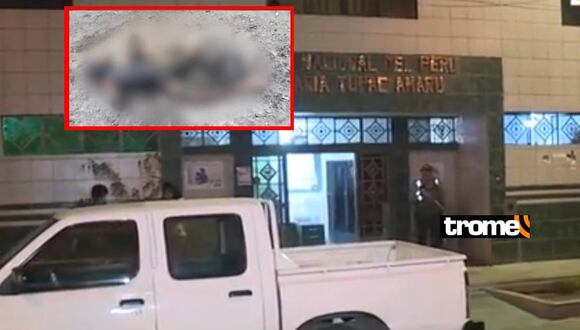 Comas: Policía halló cadáver calcinado en un cerro