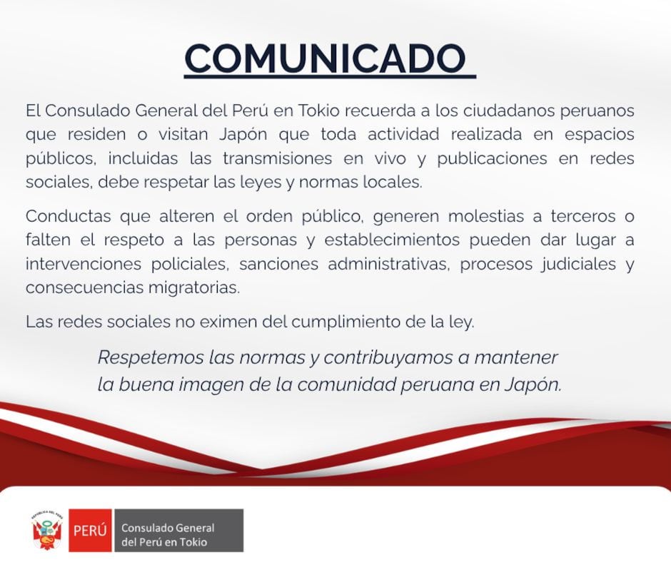 Consulado General de Perú en Tokio lanzó comunicado tras pelea entre Kingteka y Bebote.