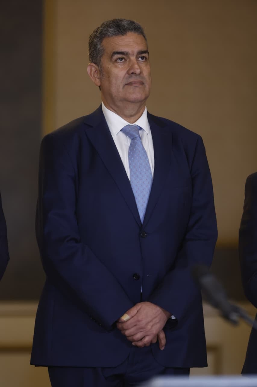 Jefe interino de la ONPE, Bernardo Pachas, dice que su institución coordinará más seguido con el JNE, de cara a la segunda vuelta. Fotos: Mario Zapata N. / @photo.gec