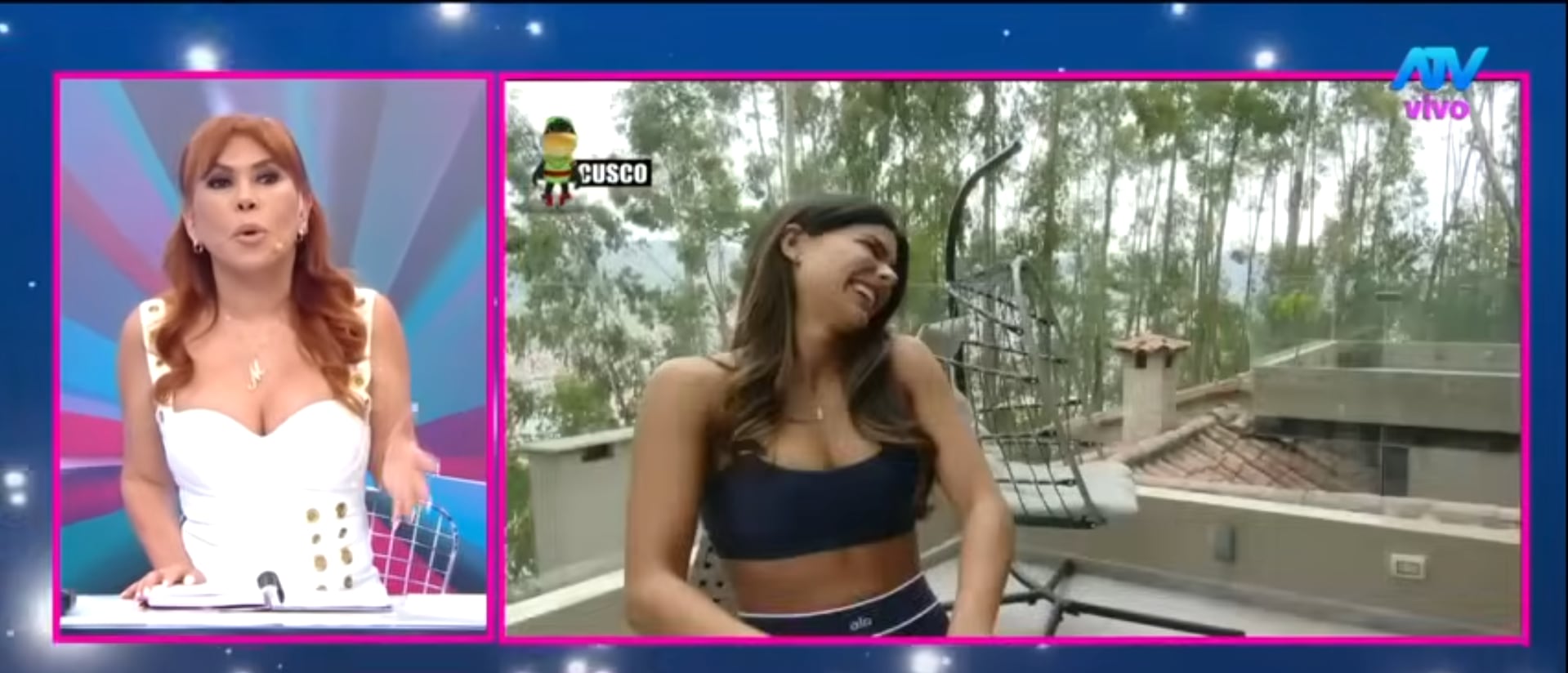 Modelo podría estar nuevamente embarazada. (Fuente: ATV)