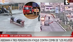Transportistas de ‘Los Rojitos’ suspenden servicio por una semana tras triple asesinato en San Juan de Miraflores