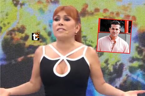 Magaly llama ‘cobarde’ a Domínguez por no ir a su set con su agrupación: “¿No es el dueño?"