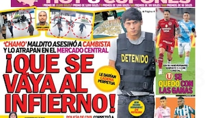 ¡QUE SE VAYA AL INFIERNO!