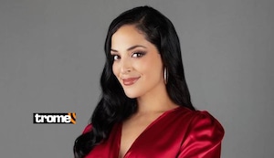 Andrea Luna deslumbró en la alfombra roja del avant premiere de la película ‘Vivo o muerto’