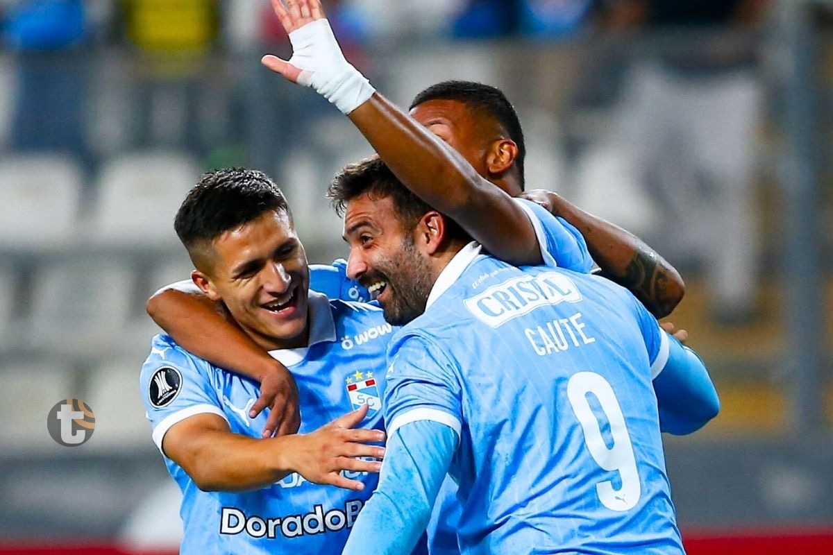 Sporting Cristal festeja su primer victoria en la Copa Libertadores 2025 (Foto: GEC)