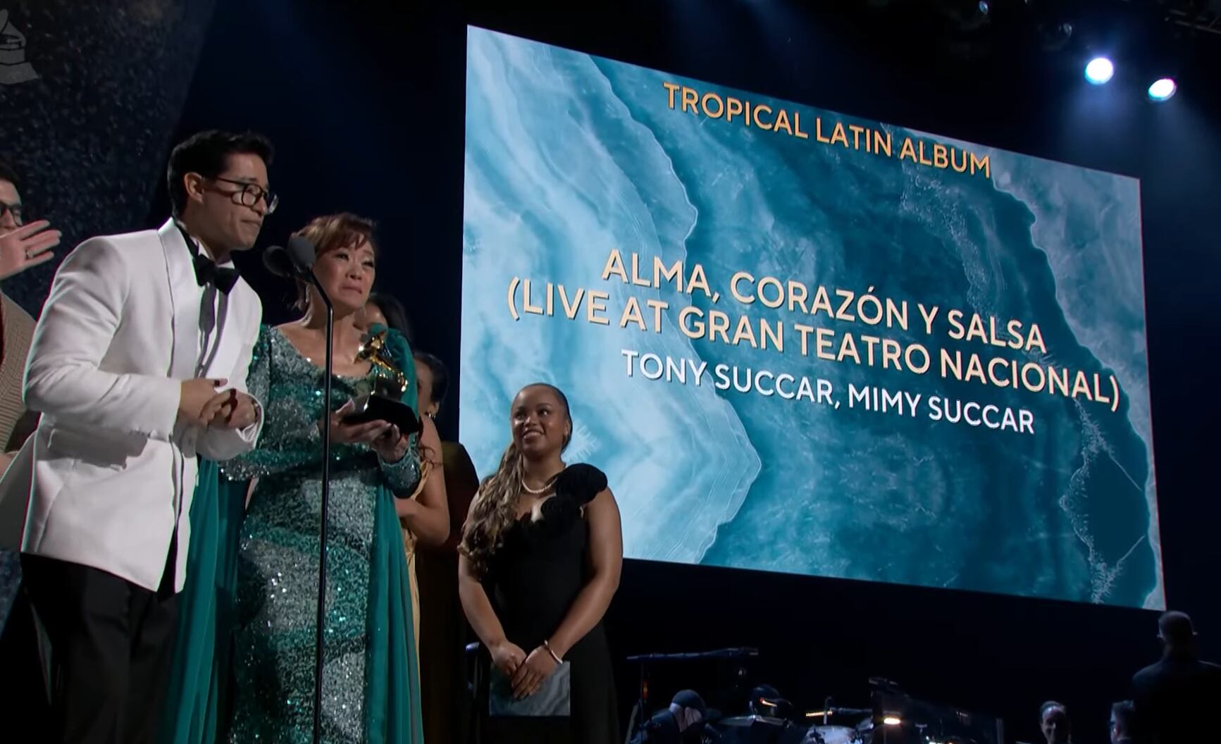Tony y Mimy Succar triunfan en el Grammy americano.