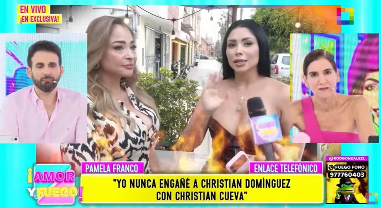 Gigi dejó en shock Pamela Franco.