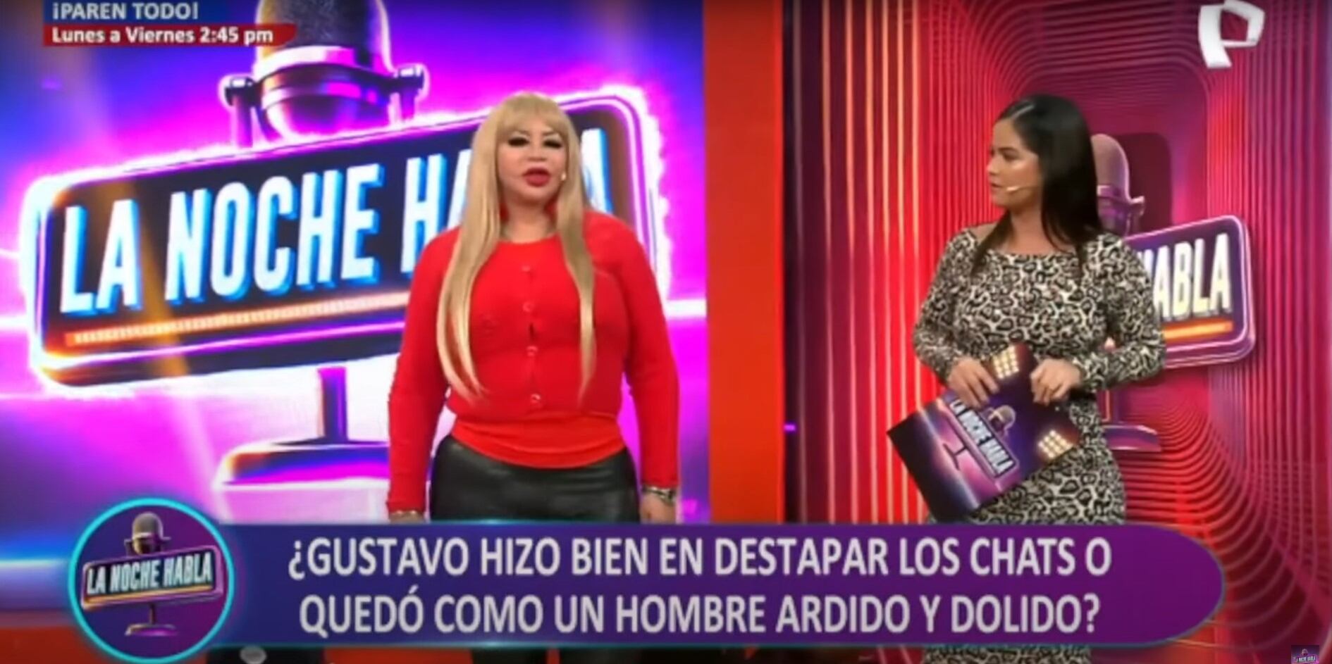 Conocida artista comenta sobre la polémica de Maju Mantilla. (Foto: La noche habla)