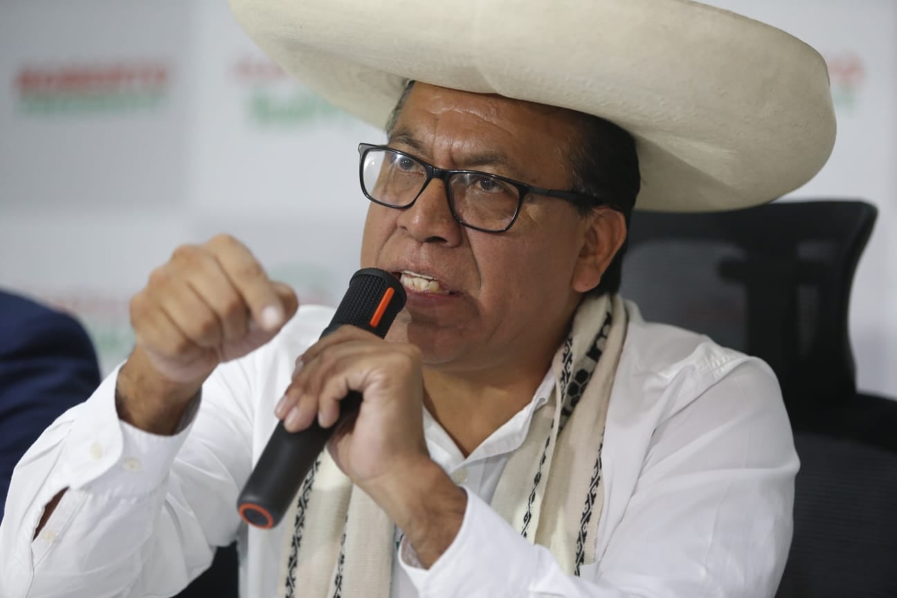 Roberto Sánchez anuncia nueva protesta. (Fotos: Cesar Campos @photo.gec)