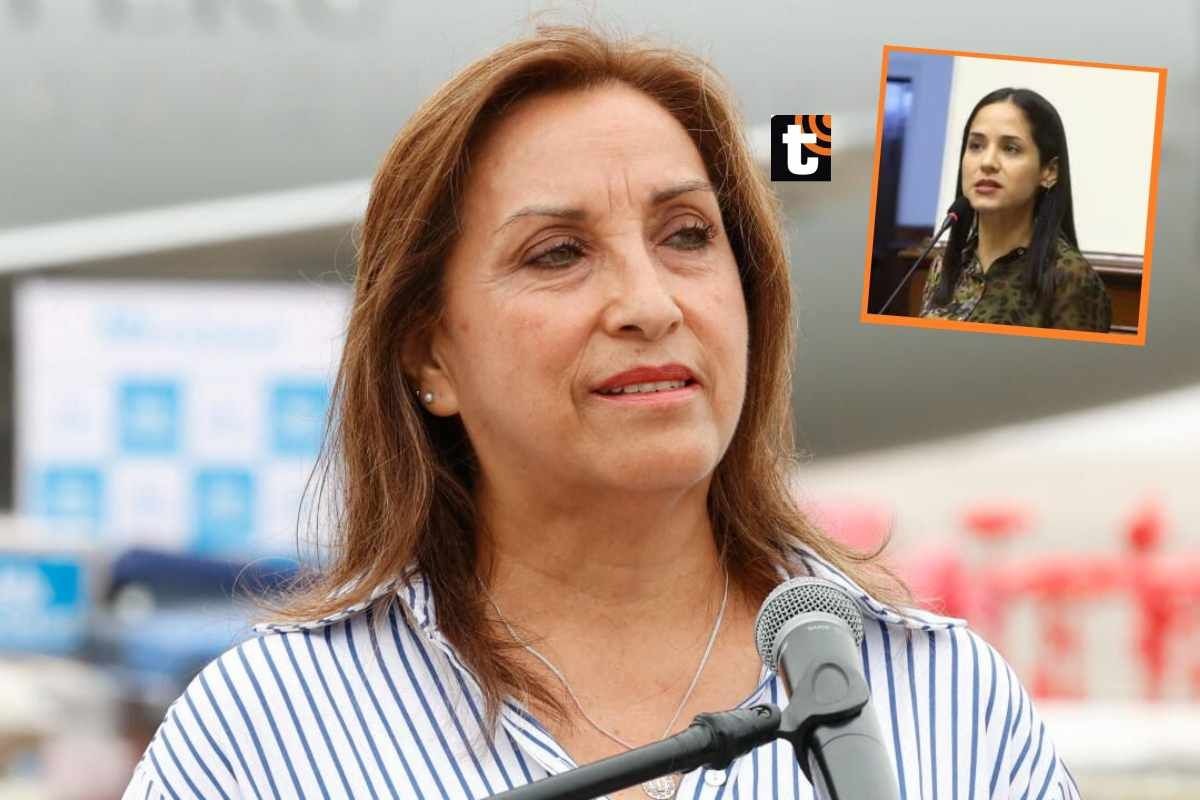 Vocera de Cambio Democrático anunció otra moción de vacancia contra Dina Boluart.