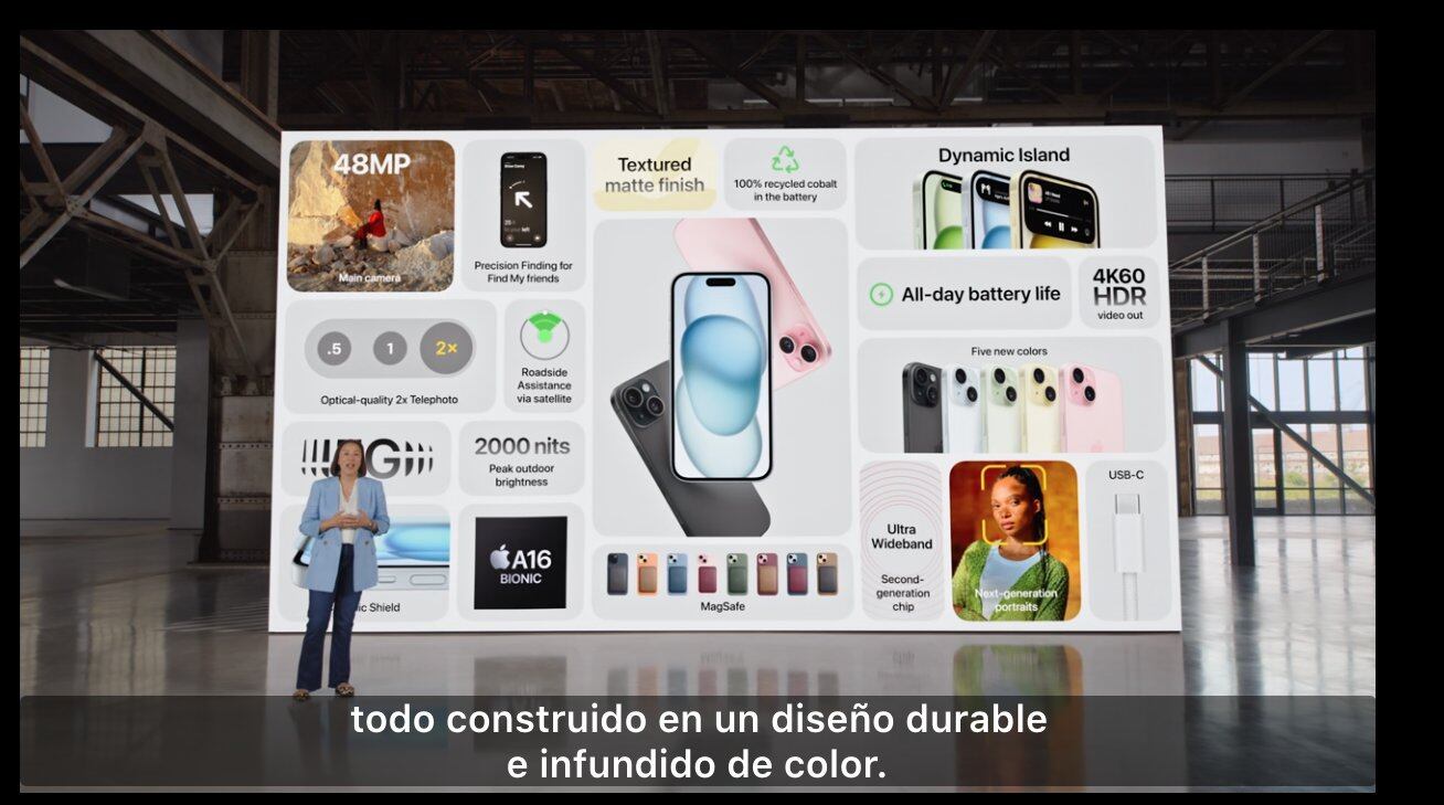 Apple hace EN VIVO la presentación oficial del iPhone 15