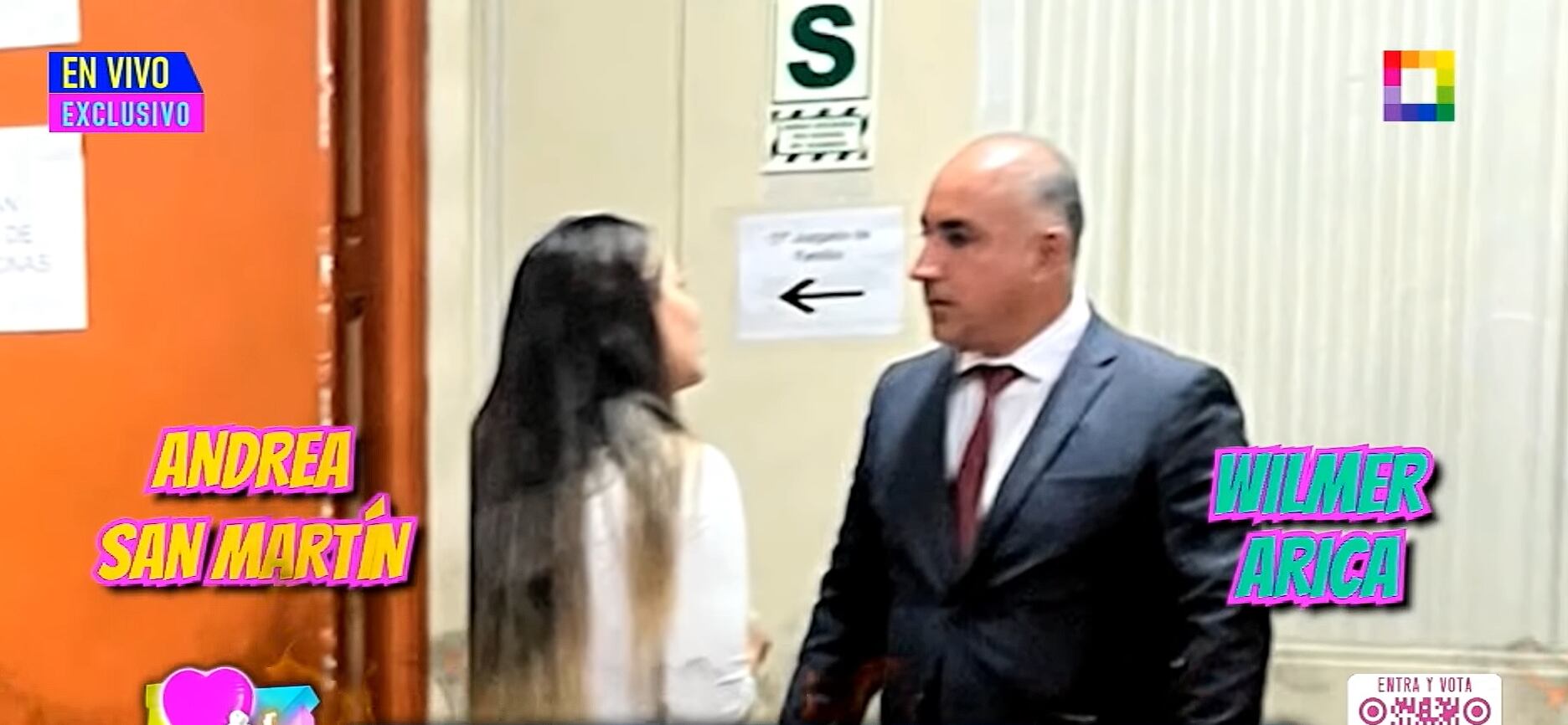 Juan Víctor y la 'ojiverde' tuvieron una conciliación. (Foto: Amor y fuego)