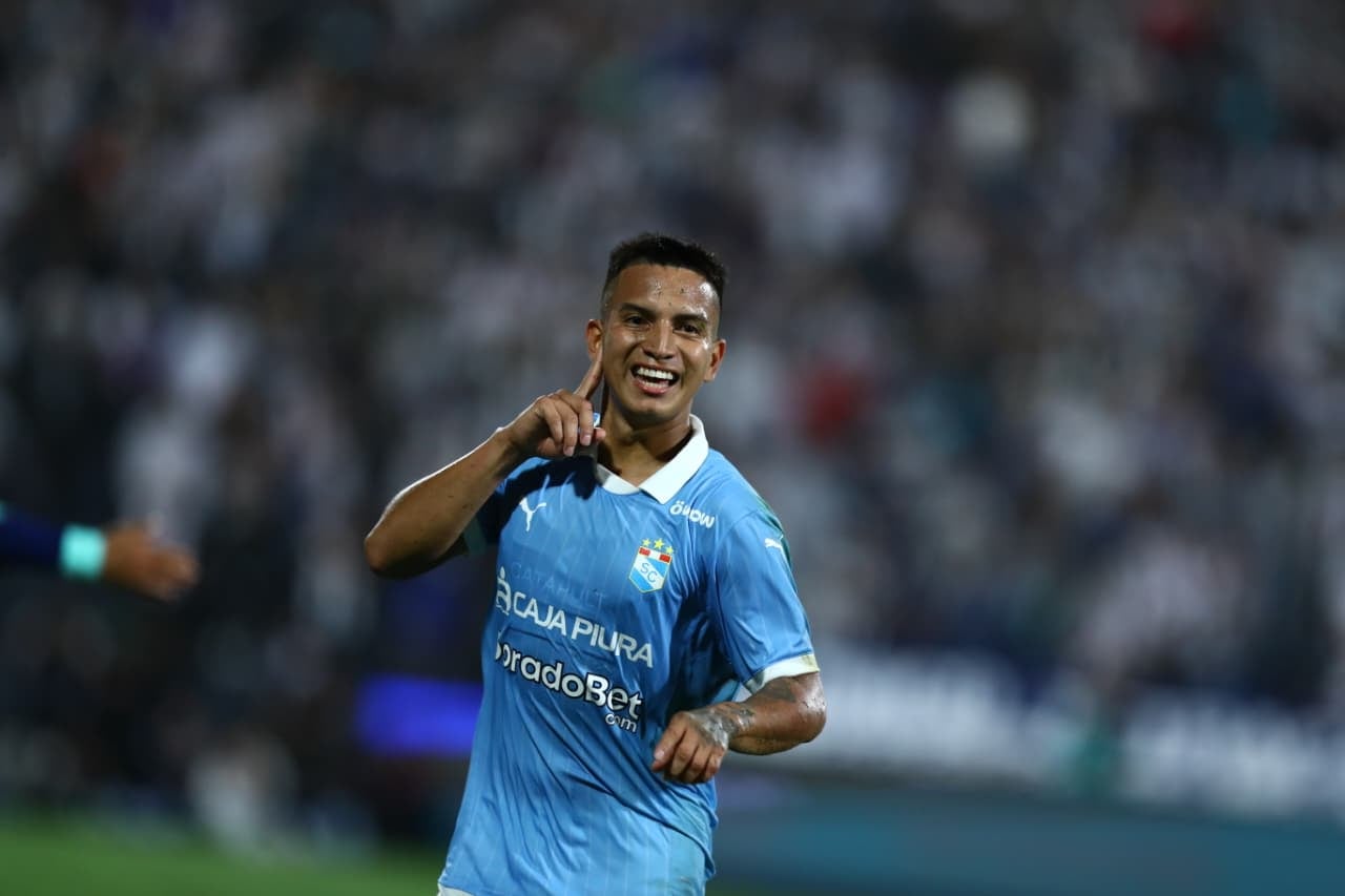 Martin Távara marcó tres goles en el Sporting Cristal vs. Alianza Lima. (Giancarlo Ávila @gec)