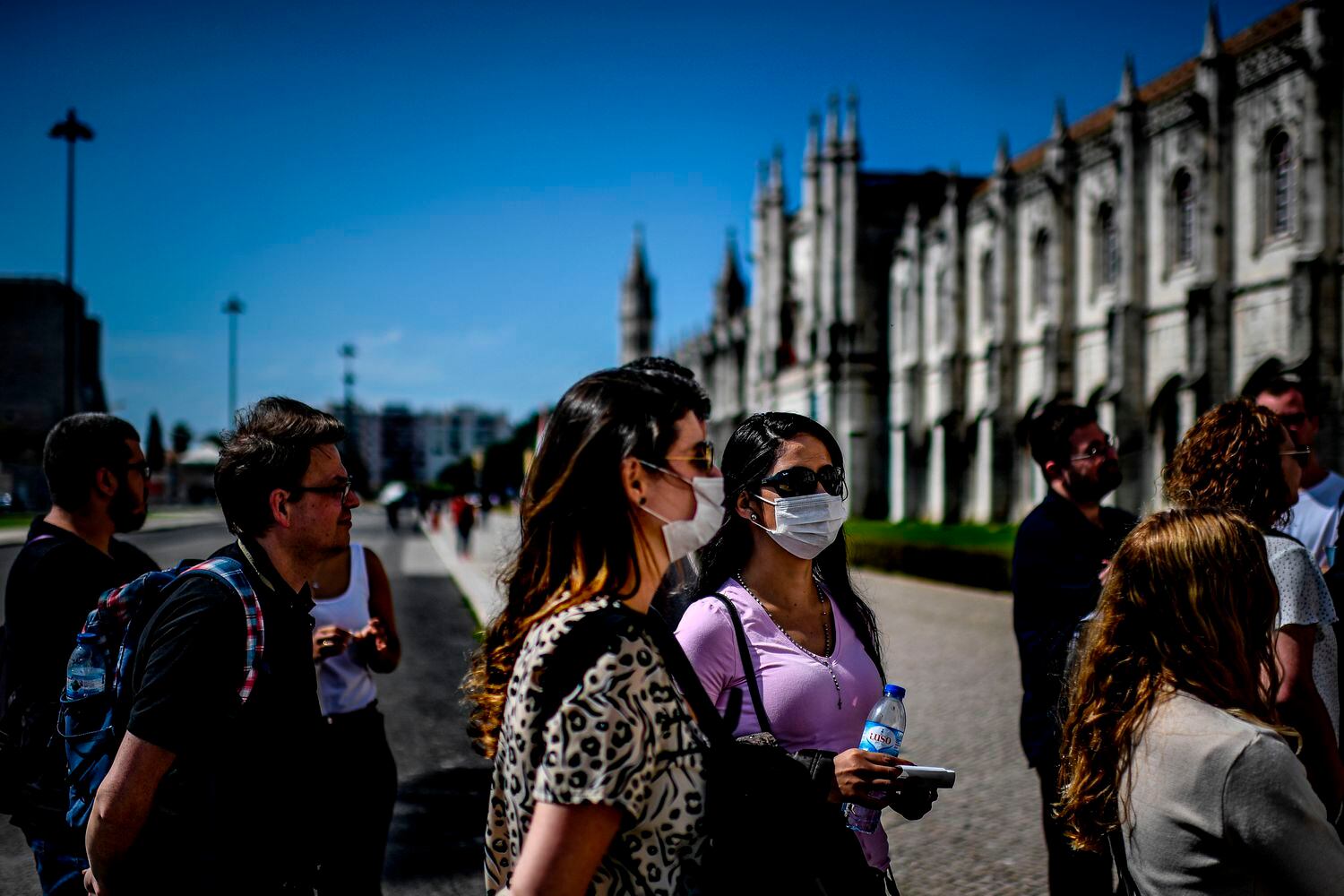 En la capital Lisboa y las otras regiones de Portugal el toque de queda está desde la 1 p.m. (Fuente: AFP)