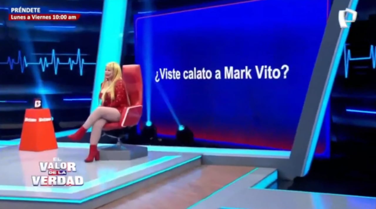 Susy Díaz dice que solo ha trabajado una sola vez con Mark Vito.