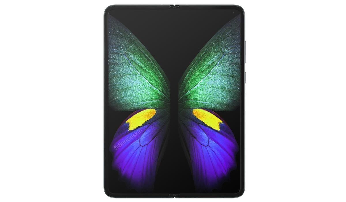 La segunda versión del Samsung Galaxy Fold llegará con un agujero y no el notch. (Foto: Ben Geskin)