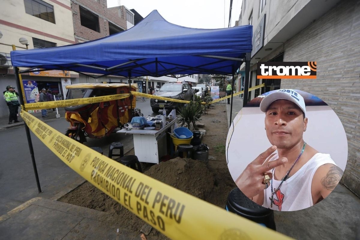 Escena del crimen fue cercada por la Policía para realizar las investigaciones. | Foto: Violeta Ayasta / Diario Trome