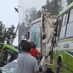 Villa el Salvador: Bus aplasta y mata a trabajador de limpieza pública | VIDEO