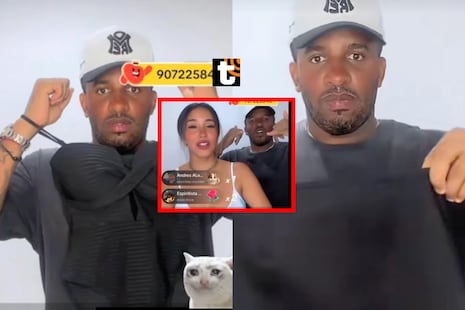 Jefferson Farfán sorprende posando con ropa y ayudando a vender a Xiomy en pleno live: “Dame luz, oño”