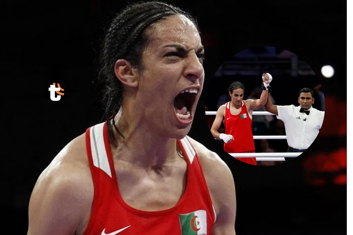 La argelina, de 25 años, se clasificó este sábado al vencer a la húngara Anna Luca Hamori y se aseguró una medalla olímpica. Fotos: Reuters /EFE